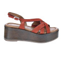 Sandalias Tamaris zapatos Mujer modelo 28380 Marrón 