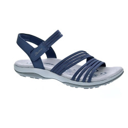 Sandalias Skechers zapatos Mujer modelo Go Walk Flex Azul  2