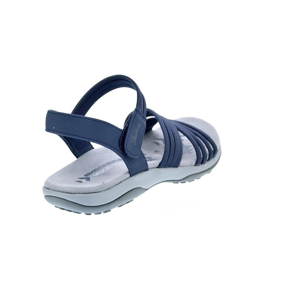 Sandalias Skechers zapatos Mujer modelo Go Walk Flex Azul 