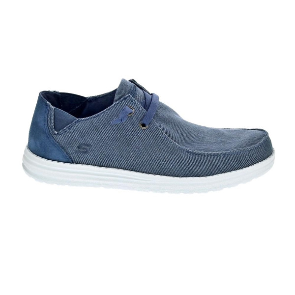 Mocasines Skechers zapatos Hombre modelo Melson Raymon Azul 