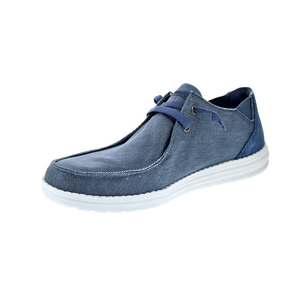 Mocasines Skechers zapatos Hombre modelo Melson Raymon Azul 