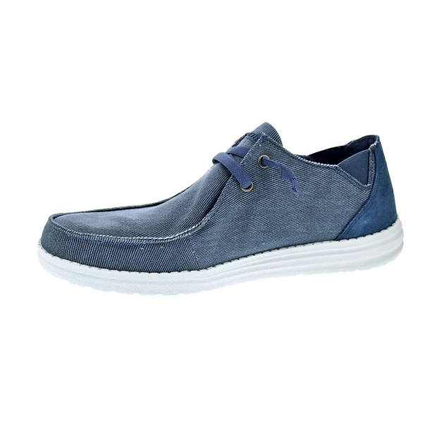 Mocasines Skechers zapatos Hombre modelo Melson Raymon Azul 