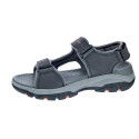 Sandalias Skechers zapatos Hombre modelo Tresmen Garo Negro 