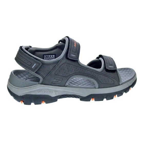 Sandalias Skechers zapatos Hombre modelo Tresmen Garo Negro 