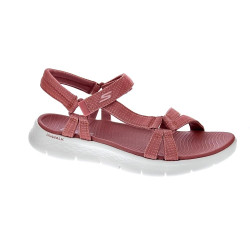 Sandalias Skechers zapatos Mujer modelo Go Walk Flex Rosa  2