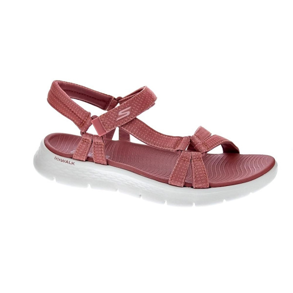 Sandalias Skechers zapatos Mujer modelo Go Walk Flex Rosa 