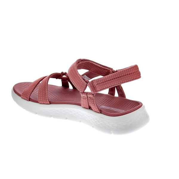 Sandalias Skechers zapatos Mujer modelo Go Walk Flex Rosa 