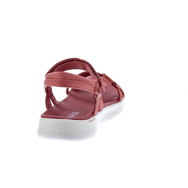 Sandalias Skechers zapatos Mujer modelo Go Walk Flex Rosa 