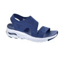 Sandalias Skechers zapatos Mujer modelo Arch Fit Brightest Azul 