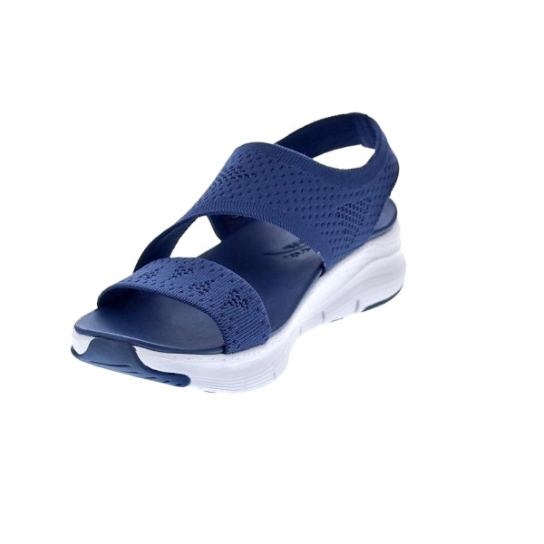 Sandalias Skechers zapatos Mujer modelo Arch Fit Brightest Azul 