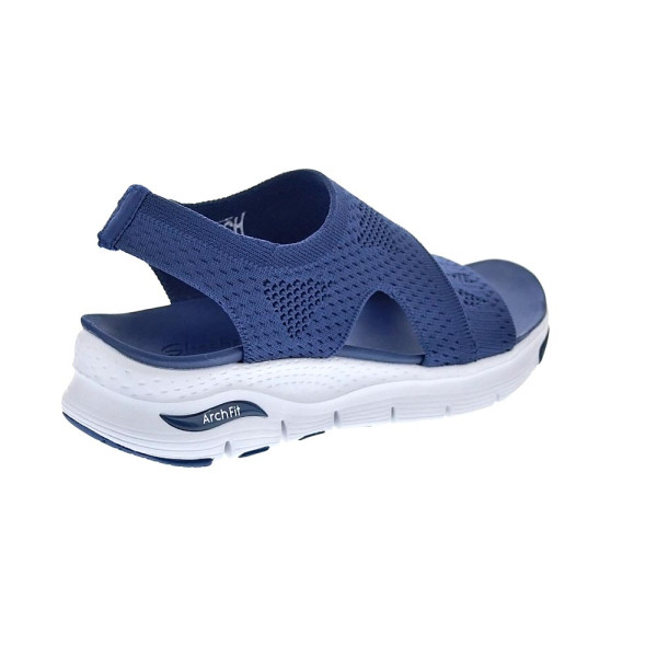Sandalias Skechers zapatos Mujer modelo Arch Fit Brightest Azul 