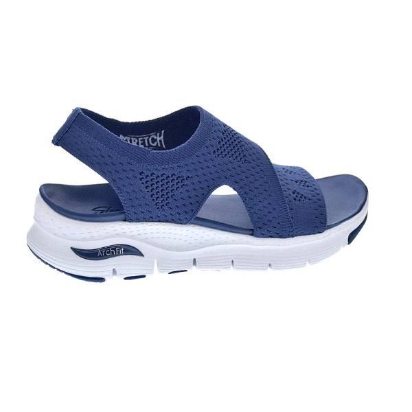 Sandalias Skechers zapatos Mujer modelo Arch Fit Brightest Azul 
