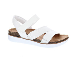 Sandalias Skechers zapatos Mujer modelo Liftes Comfort Blanco  2