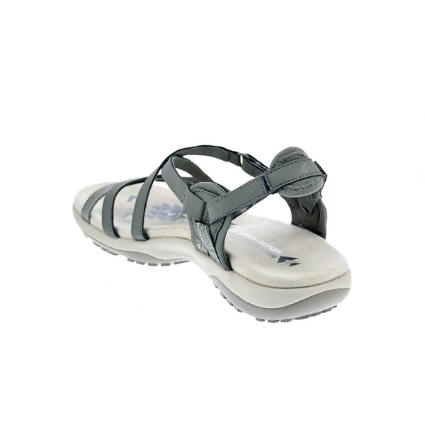 Sandalias Skechers zapatos Mujer modelo Reggae Slim Verde 