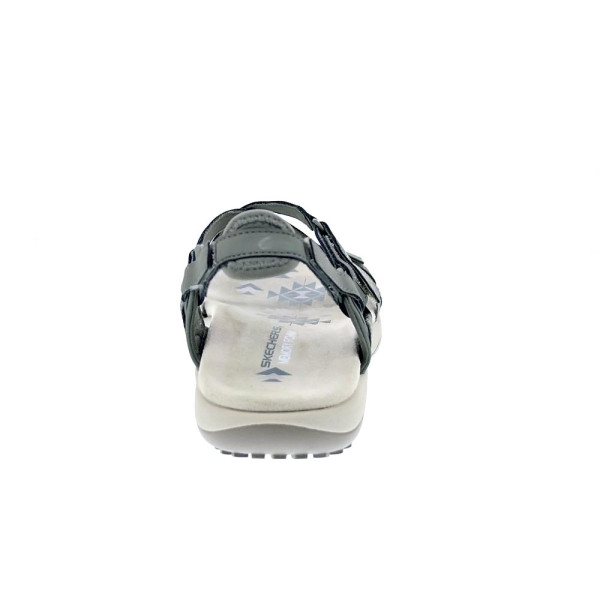 Sandalias Skechers zapatos Mujer modelo Reggae Slim Verde 