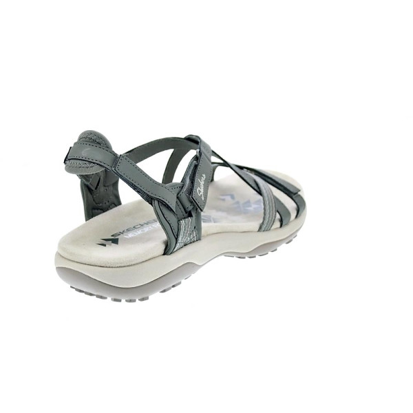 Sandalias Skechers zapatos Mujer modelo Reggae Slim Verde 