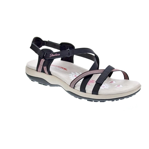 Sandalias Skechers zapatos Mujer modelo Reggae Slim Marrón 