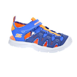 Sandalias Skechers zapatos Niño modelo Relix Azul  2