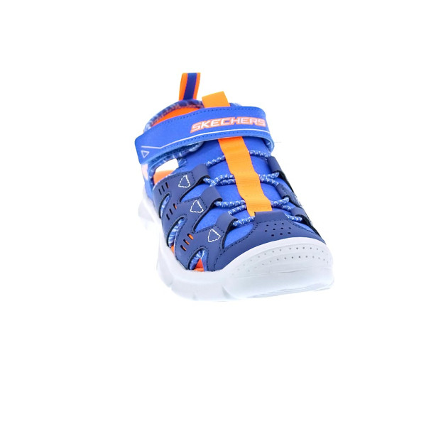 Sandalias Skechers zapatos Niño modelo Relix Azul 