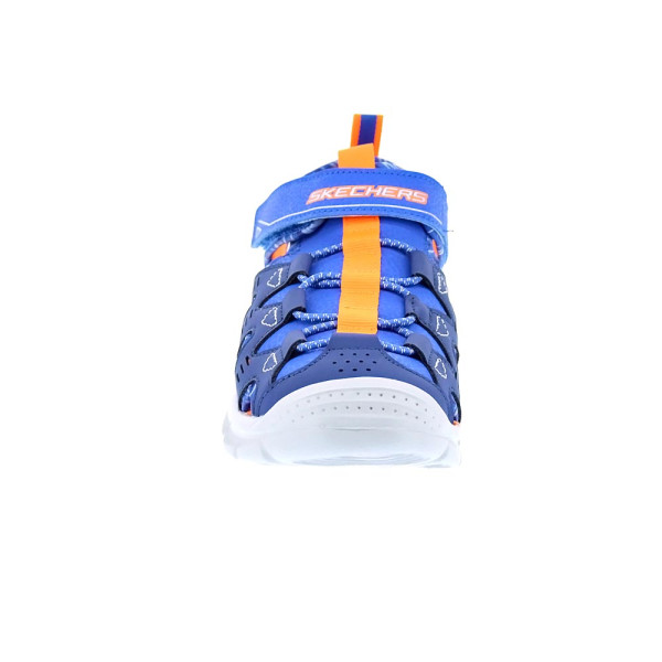 Sandalias Skechers zapatos Niño modelo Relix Azul 