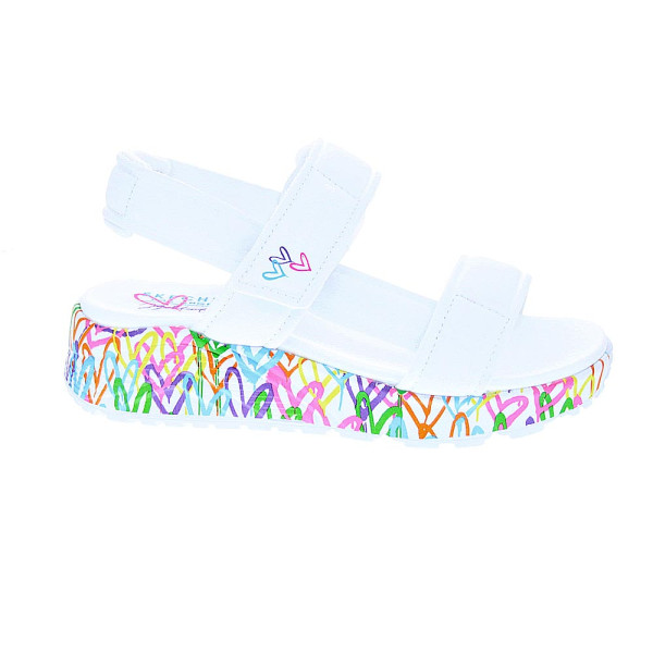 Sandalias Skechers zapatos Niña modelo Uno Lite Sandal Blanco 