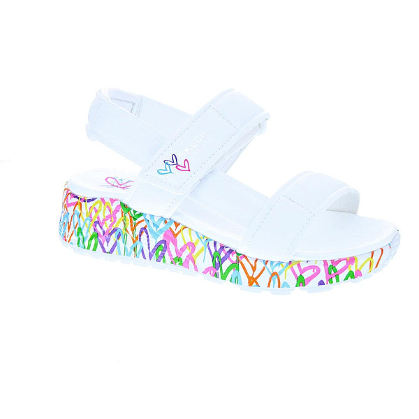 Sandalias Skechers zapatos Niña modelo Uno Lite Sandal Blanco 