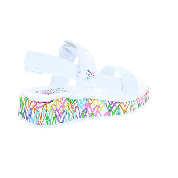 Sandalias Skechers zapatos Niña modelo Uno Lite Sandal Blanco 