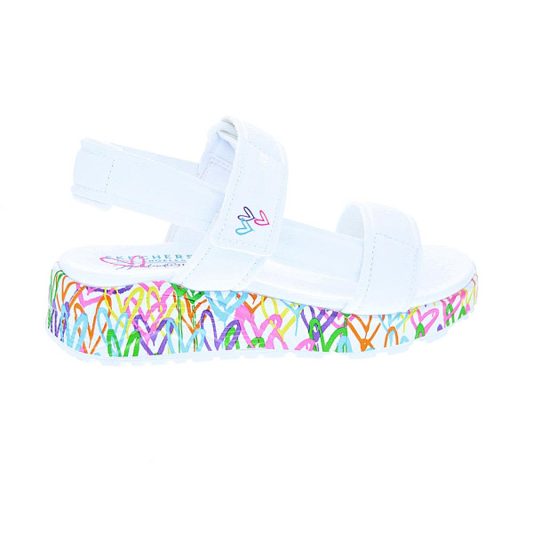 Sandalias Skechers zapatos Niña modelo Uno Lite Sandal Blanco 