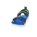 Sandalias Skechers zapatos Niño modelo Microspec Splash Azul 