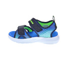 Sandalias Skechers zapatos Niño modelo Microspec Splash Azul 