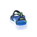 Sandalias Skechers zapatos Niño modelo Microspec Splash Azul 