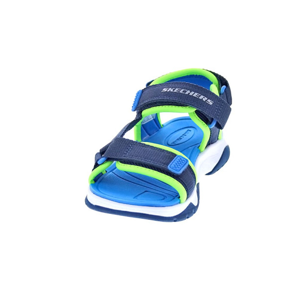 Sandalias Skechers zapatos Niño modelo Tread Seeker Azul 
