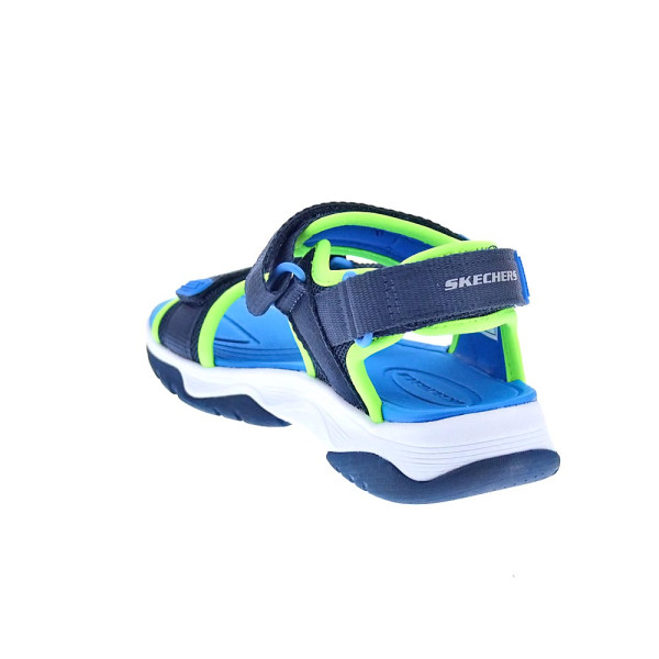 Sandalias Skechers zapatos Niño modelo Tread Seeker Azul 