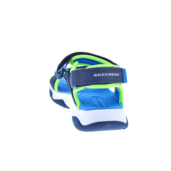 Sandalias Skechers zapatos Niño modelo Tread Seeker Azul 