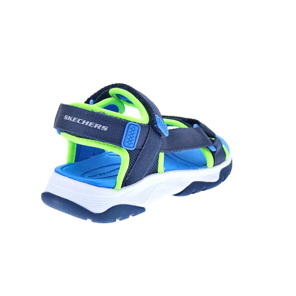 Sandalias Skechers zapatos Niño modelo Tread Seeker Azul 