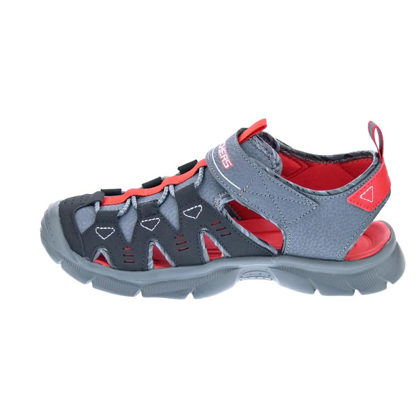 Sandalias Skechers zapatos Niño modelo Relix Negro 