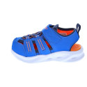 Sandalias Skechers zapatos Niño modelo Sola Glow Azul 