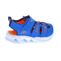 Sandalias Skechers zapatos Niño modelo Sola Glow Azul 