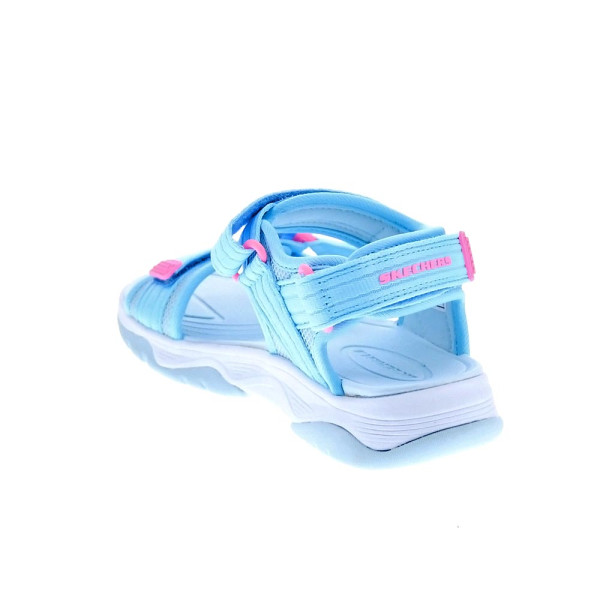 Sandalias Skechers zapatos Niña modelo Treas Seeker Azul 