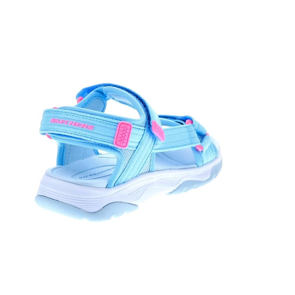 Sandalias Skechers zapatos Niña modelo Treas Seeker Azul 