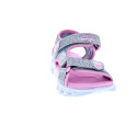 Sandalias Skechers zapatos Niña modelo Heart Lights Plata 