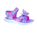Sandalias Skechers zapatos Niña modelo Jumpsters Violeta 