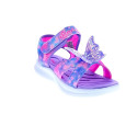 Sandalias Skechers zapatos Niña modelo Jumpsters Violeta 