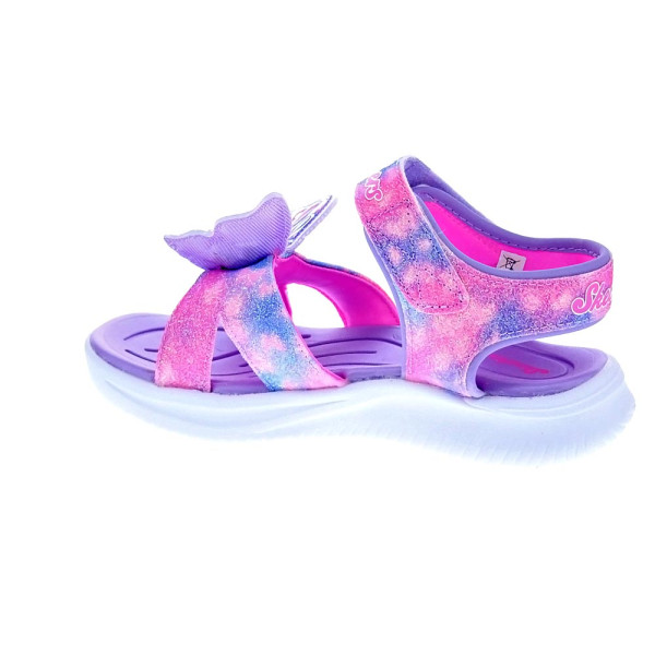 Sandalias Skechers zapatos Niña modelo Jumpsters Violeta 