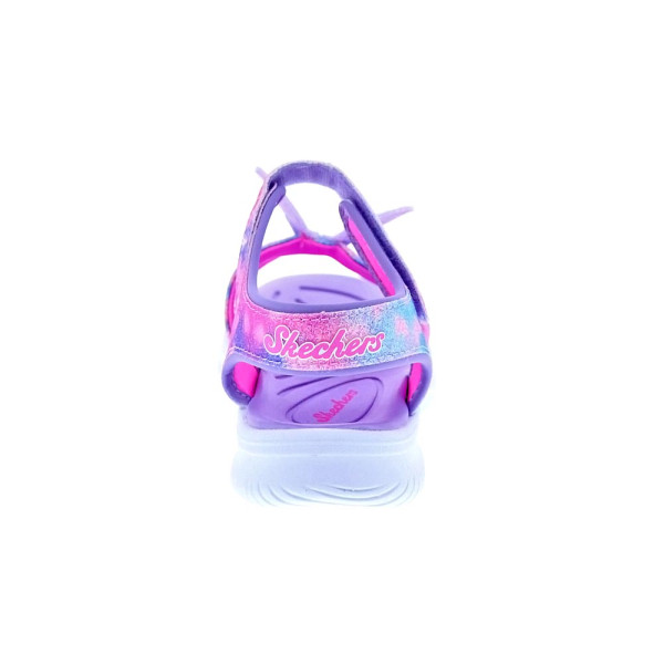 Sandalias Skechers zapatos Niña modelo Jumpsters Violeta 