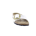 Sandalias Birkenstock zapatos Mujer modelo Madrid Big Buckle Beige 