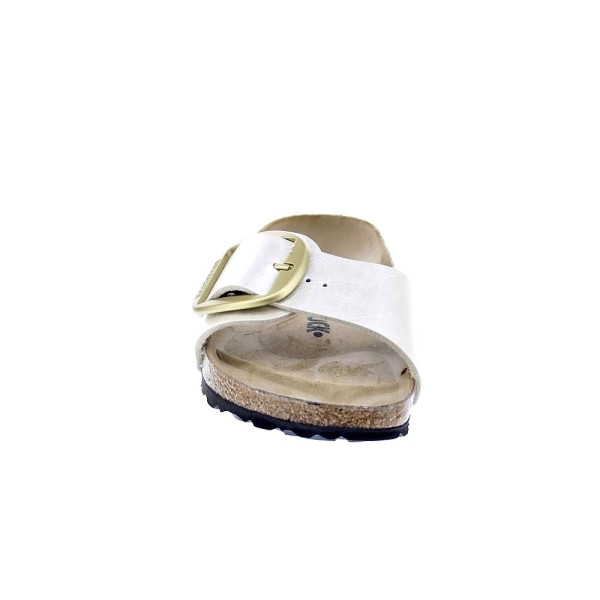 Sandalias Birkenstock zapatos Mujer modelo Madrid Big Buckle Beige 