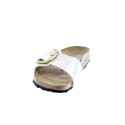 Sandalias Birkenstock zapatos Mujer modelo Madrid Big Buckle Beige 