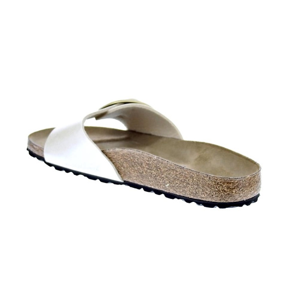 Sandalias Birkenstock zapatos Mujer modelo Madrid Big Buckle Beige 