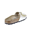 Sandalias Birkenstock zapatos Mujer modelo Madrid Big Buckle Beige 